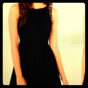 Beaded Black cocktail dress